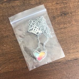 Kendra Scott rainbow necklace